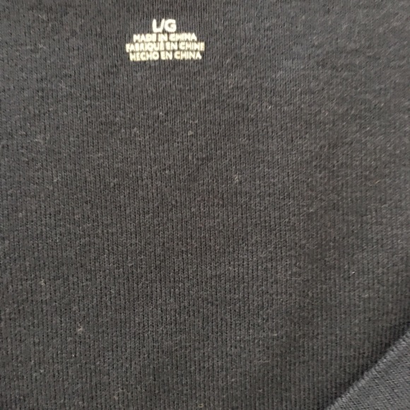 Tommy Hilfiger Navy Blue V-Neck Tee Size Large - Picture 2 of 2